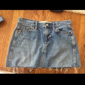 Denim skirt